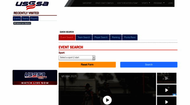 m.usssa.com