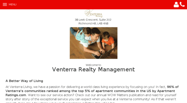 m.venterraliving.com