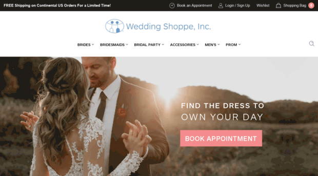 m.weddingshoppeinc.com