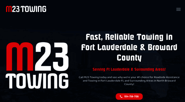 m23towing.com