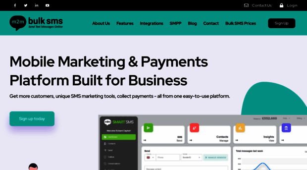 m2mbulksms.com