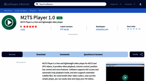 m2ts-player.software.informer.com