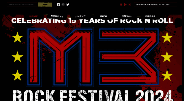 m3rockfest.com