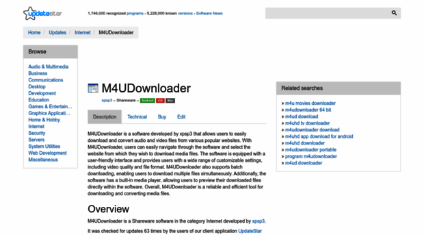 m4udownloader.updatestar.com