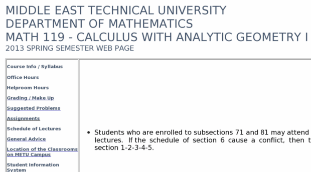 ma119.metu.edu.tr