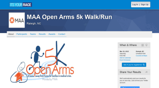 maaopenarms5kwalkrun.itsyourrace.com