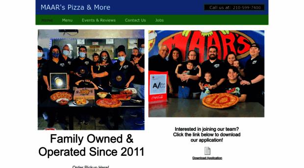 maarspizzaandmore.com