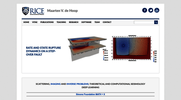 maartendehoop.rice.edu