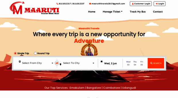 maarutitravels.co.in