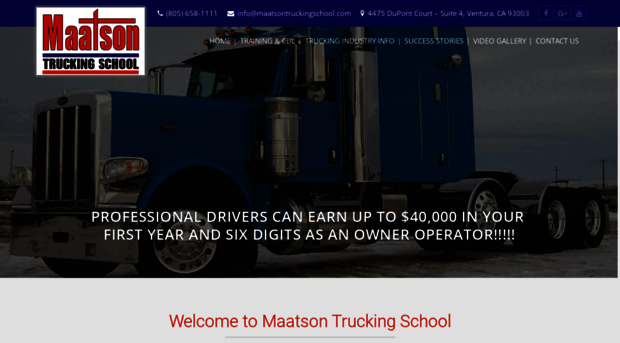 maatsontruckingschool.com