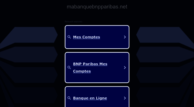 mabanquebnpparibas.net