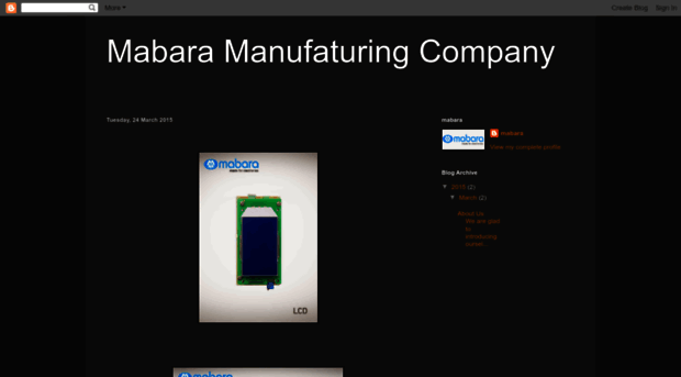 mabaramanufacturingcompany.blogspot.com