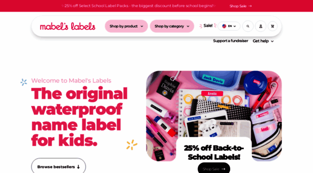 Mabel's Labels: Kids Labels, Name Stickers & Clothing Labels