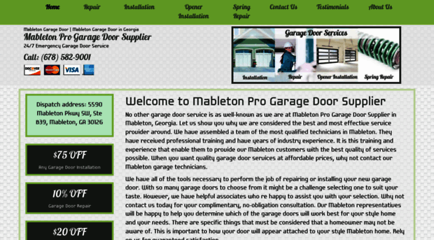 mabletongaragedoor.net