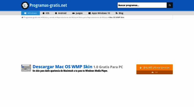 mac-os-wmp-skin.programas-gratis.net