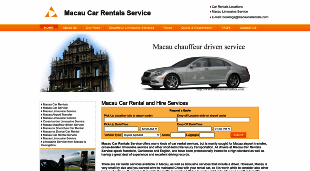 macaucarrentals.com