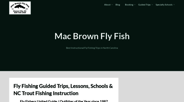 macbrownflyfish.com