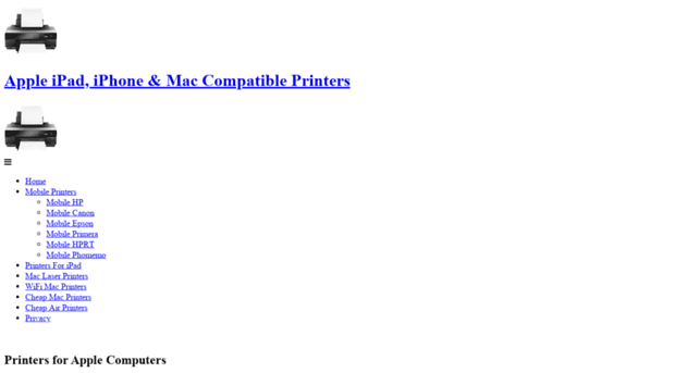 maccompatibleprinters.com