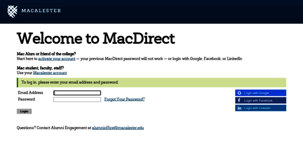 macdirect.macalester.edu