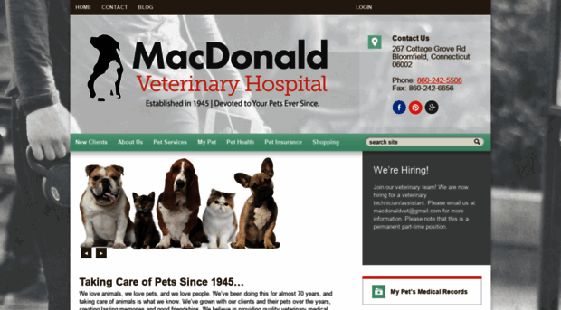 macdonaldvet.com