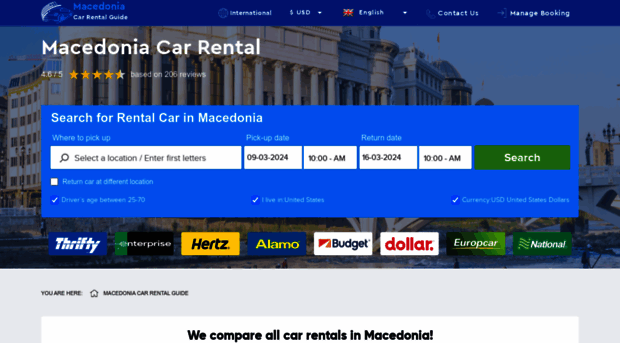 macedonia-carhire.com