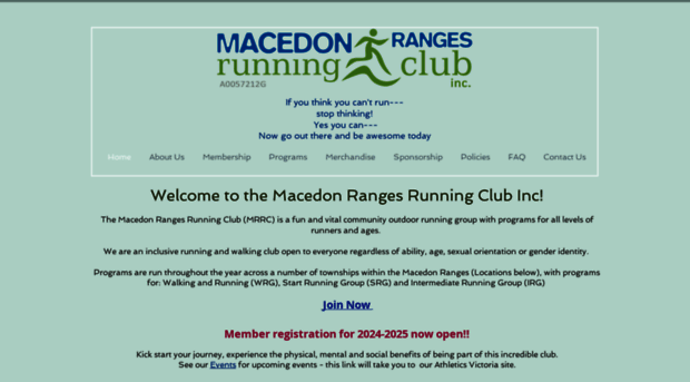 macedonrangesrunningclub.com