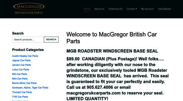 macgregorukcarparts.com