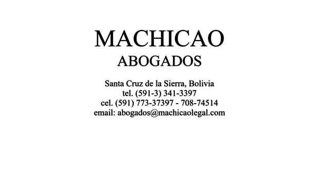 machicaolegal.com