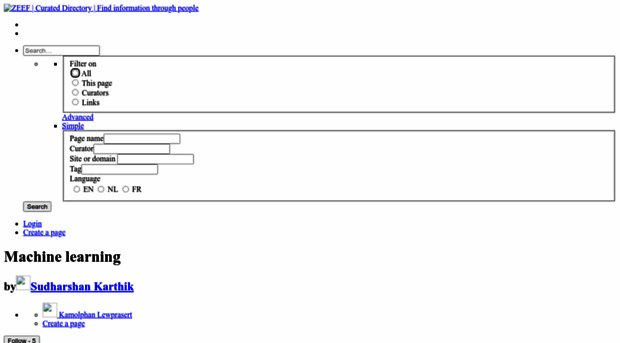 machine-learning.zeef.com