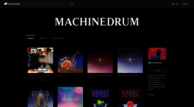 machinedrum.bandcamp.com
