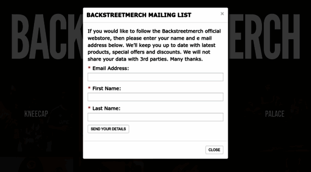machinehead.backstreetmerch.com