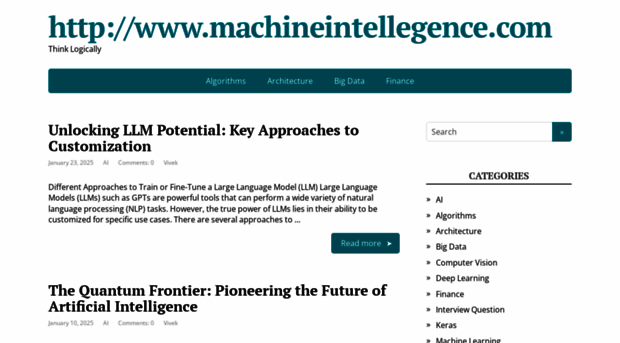 machineintellegence.com