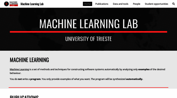 machinelearning.inginf.units.it