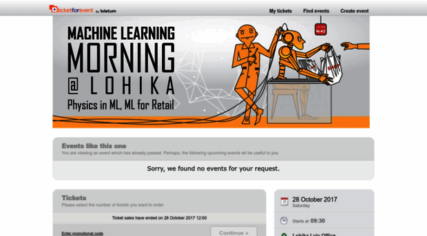 machinelearningmorningatlohika.ticketforevent.com