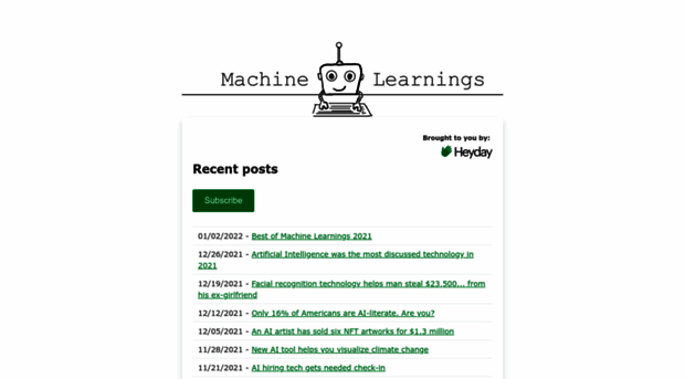 machinelearnings.co