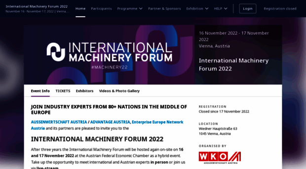 machinery2022.b2match.io