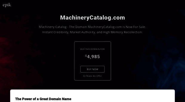 machinerycatalog.com