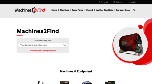 machines2find.com