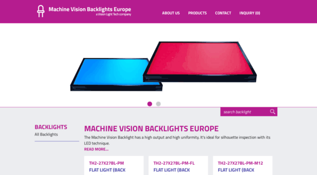 machinevisionbacklights.eu