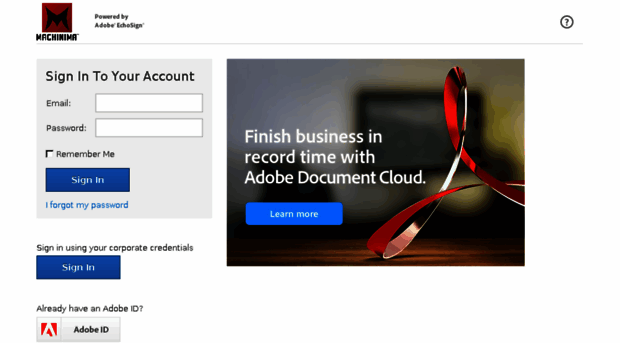 machinima.echosign.com