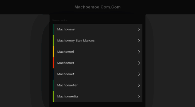 machoemoe.com.com