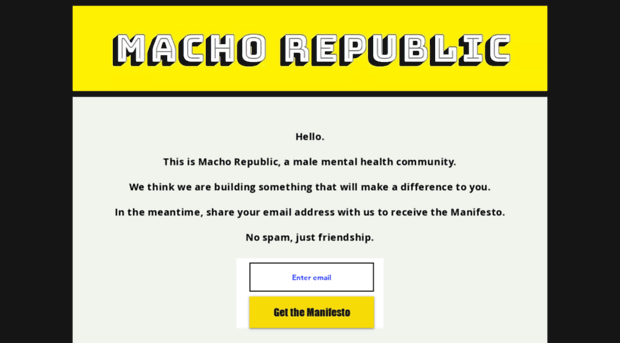 machorepublic.com