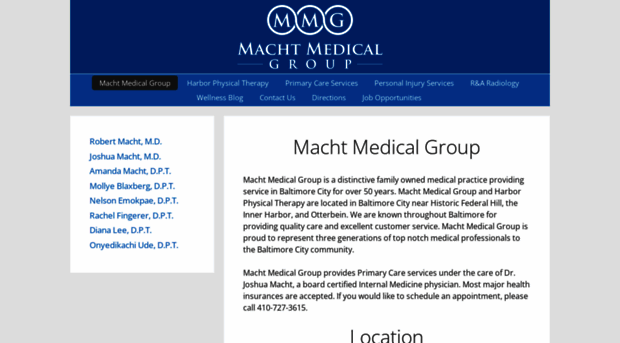 machtmedicalgroup.com