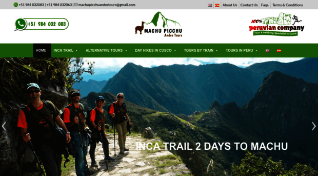 machupicchuandestours.com