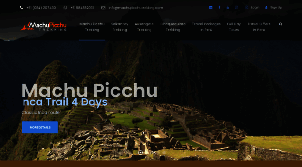 machupicchutrekking.com