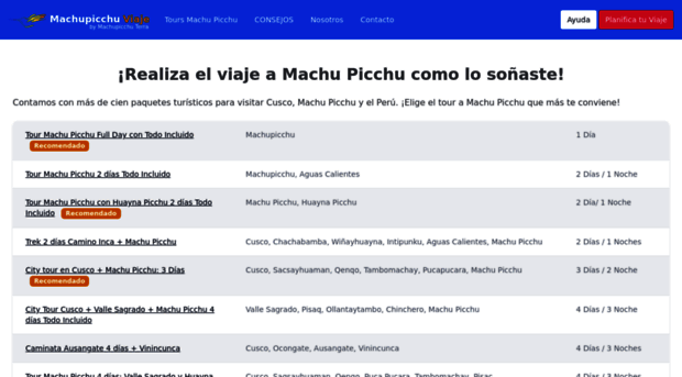 machupicchuviaje.com