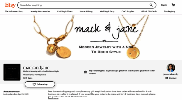 mackandjanejewelry.com