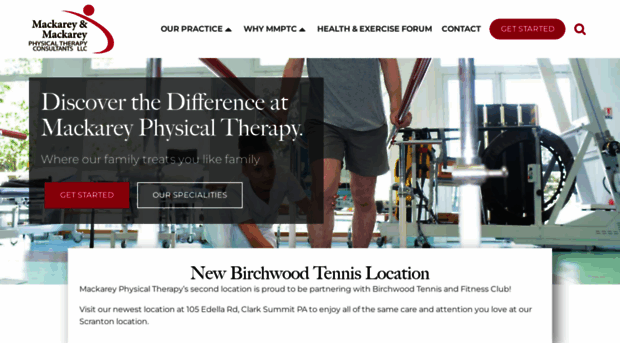 mackareyphysicaltherapy.com