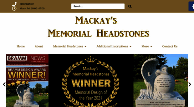 mackaysmemorialheadstones.co.uk