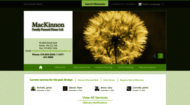 mackinnonfamilyfuneralhome.com